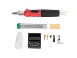 Soldador Sem Fio A Gás Butano Com Ignição Automática Kit De Soldagem Com Bateria Recarregável 8w Hs1115k