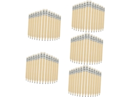 5 Ensembles Crayons Courts Bois Avec Gomme Crayons Effaçables Pour