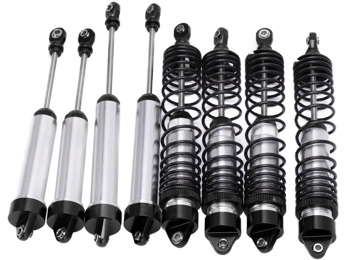 Kit de amortecedores em alumínio para carros RC SFUSHOS