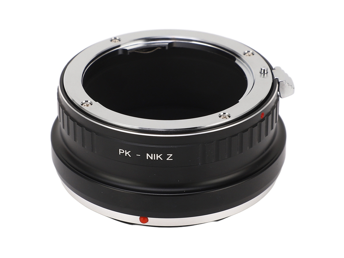 2026 adaptador de Lente Pk para Z Mount, Conversor de Anel para Câmera Nikon Z