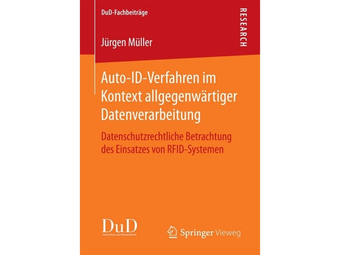 Livro Auto-id-verfahren Im Kontext Allgegenwartiger Datenverarbeitung De Jürgen Müller (alemão)