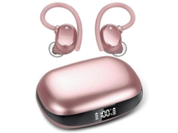 Q61 1 Par De Fones De Ouvido Esportivos Intra Auriculares Com Display Digital, Suporte A Bluetooth E Som Hifi Ly Ebike