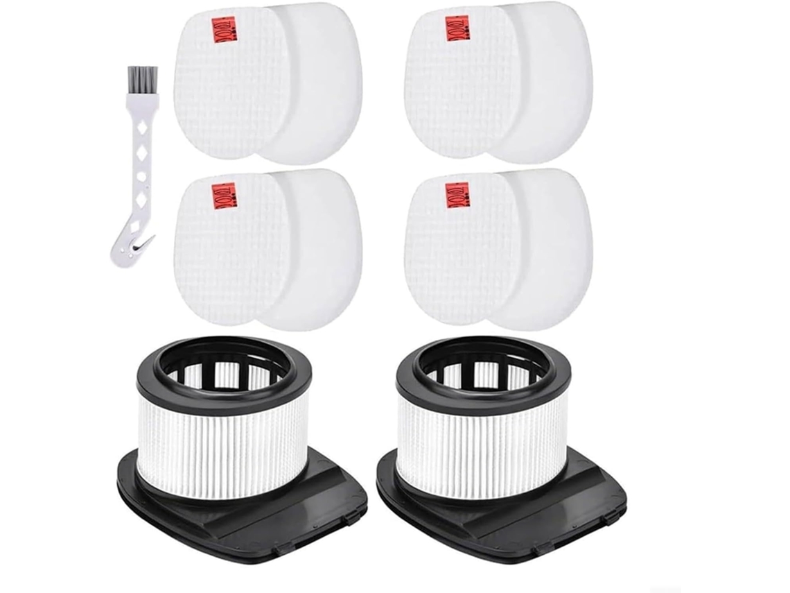 Kit De Filtros Para Aspirador Pó Sem Fio Shark Iz400 Iz420 Iz400uk,