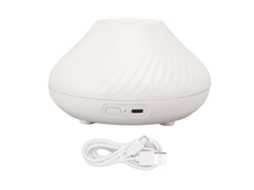 Difusor Aromaterapia Chama 7 Cores 130ml Usb | S/MARCA