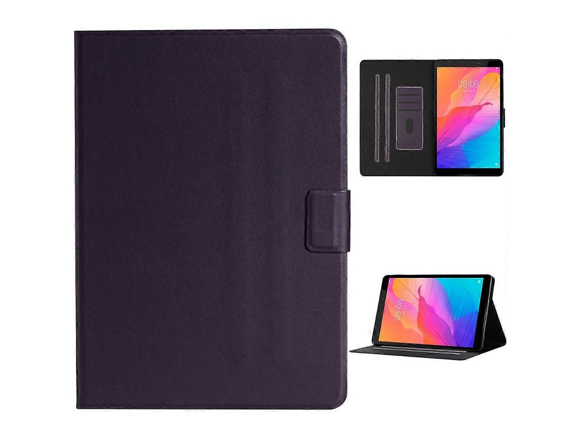 Capa De Couro Flip Horizontal De Cor Sólida Com Compartimentos Para Cartões E Suporte Para Huawei Mediapad T8