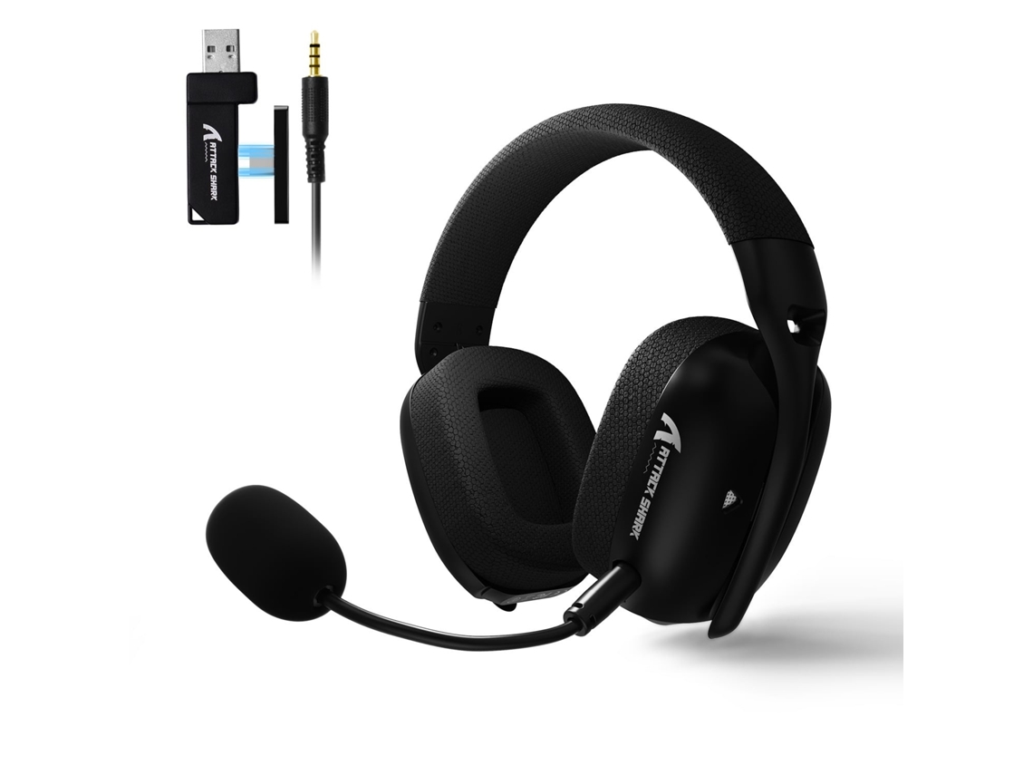 Lurelia Headset Gamer Attack Shark L80pro L80pro Tri-mode Preto