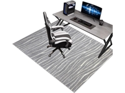Tapete Cadeira Protetor Escritório 70 X 120 Cm Piso Gamer, Escritório, Piso, Giratória,