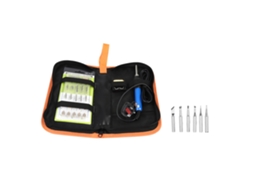 Kit De Ferramentas De Pirografia Com Caneta De Queimadura De Madeira 60w Para Artesanato Diy E Gravura