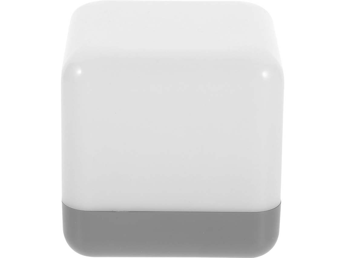 Luminária De Cabeceira Em Formato Cubo, Led Neon Com Cabo Usb, Feita