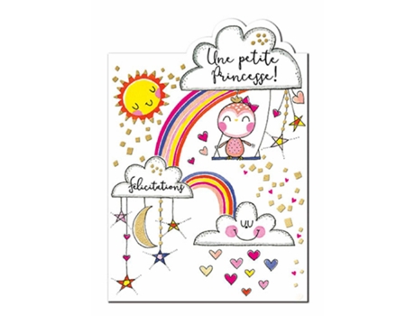 Cartão Duplo RACHEL ELLEN DESIGNS Les Delices