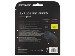 Dunlop Corda Indivíduais Tênis Explosive Speed Polyester 12 M