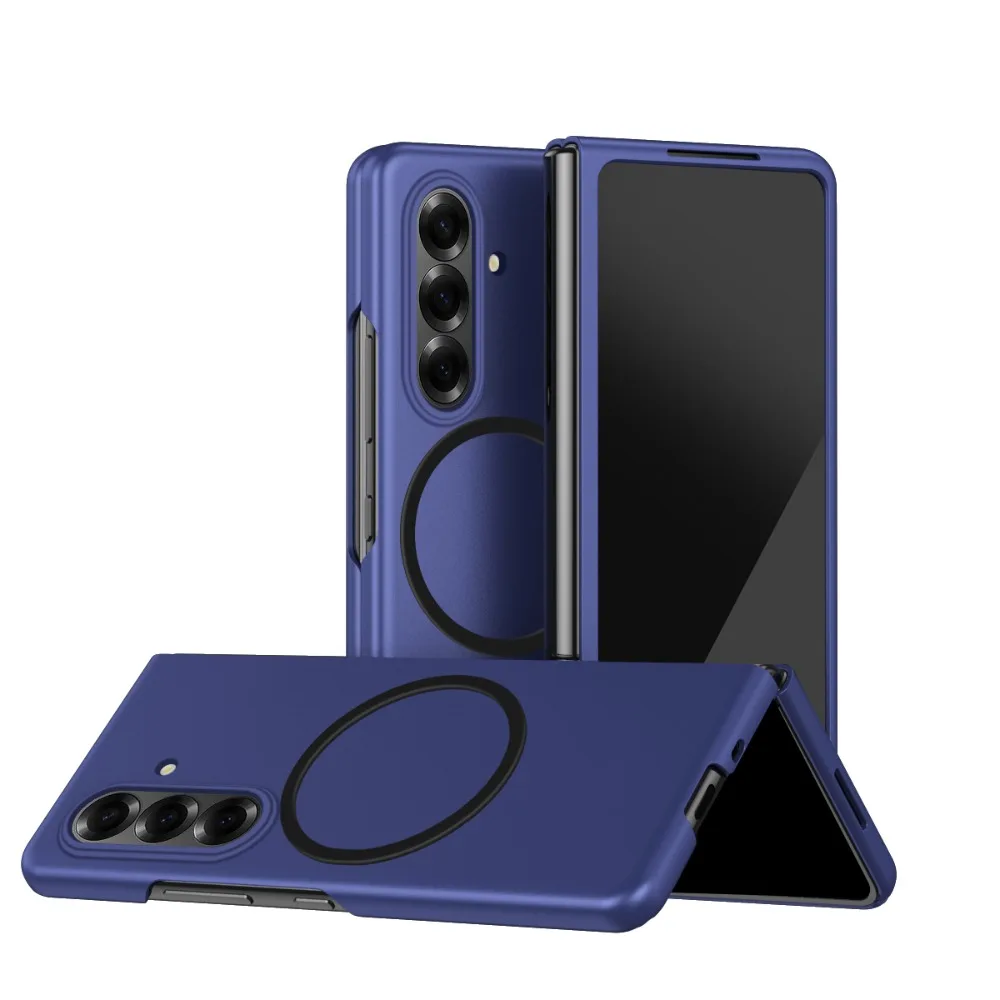 (azul, Galaxy Z Fold 8 Ultra) Capa Protetora Ultrafina E Agradável Ao Toque, Compatível Com Carregamento Sem Fio Magnético Magsafe.