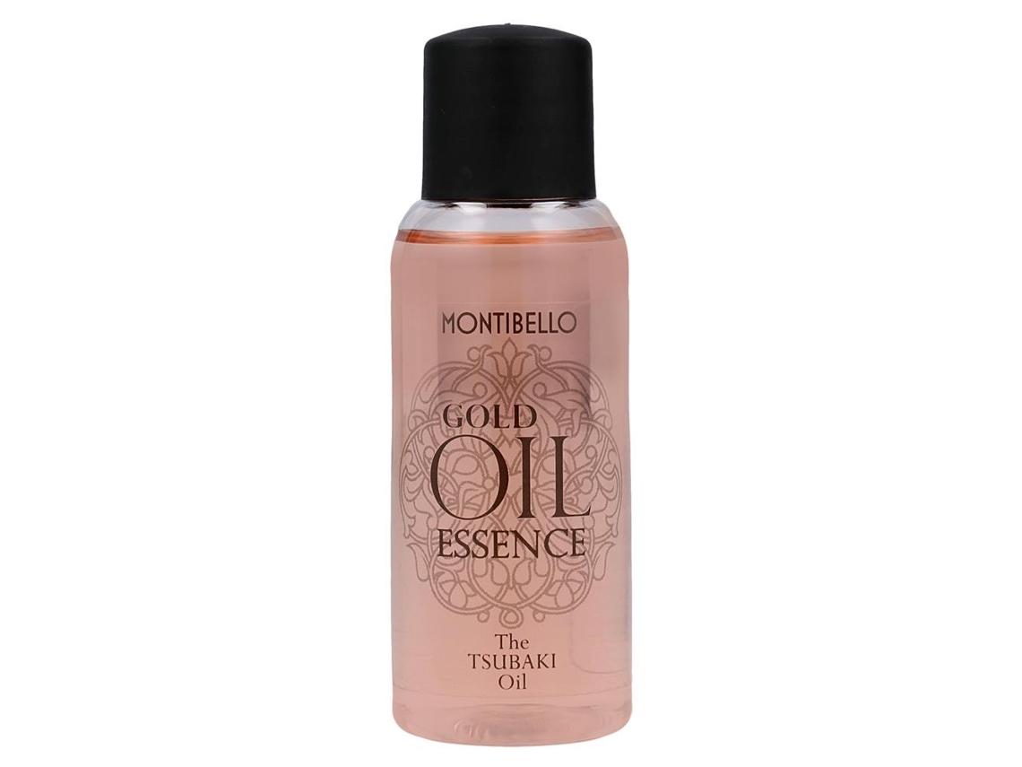 Tsubaki Hair Elixir com Essência de Óleo Dourado, 30ml Montibello