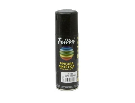 Spray pintura negro brillante 200ml