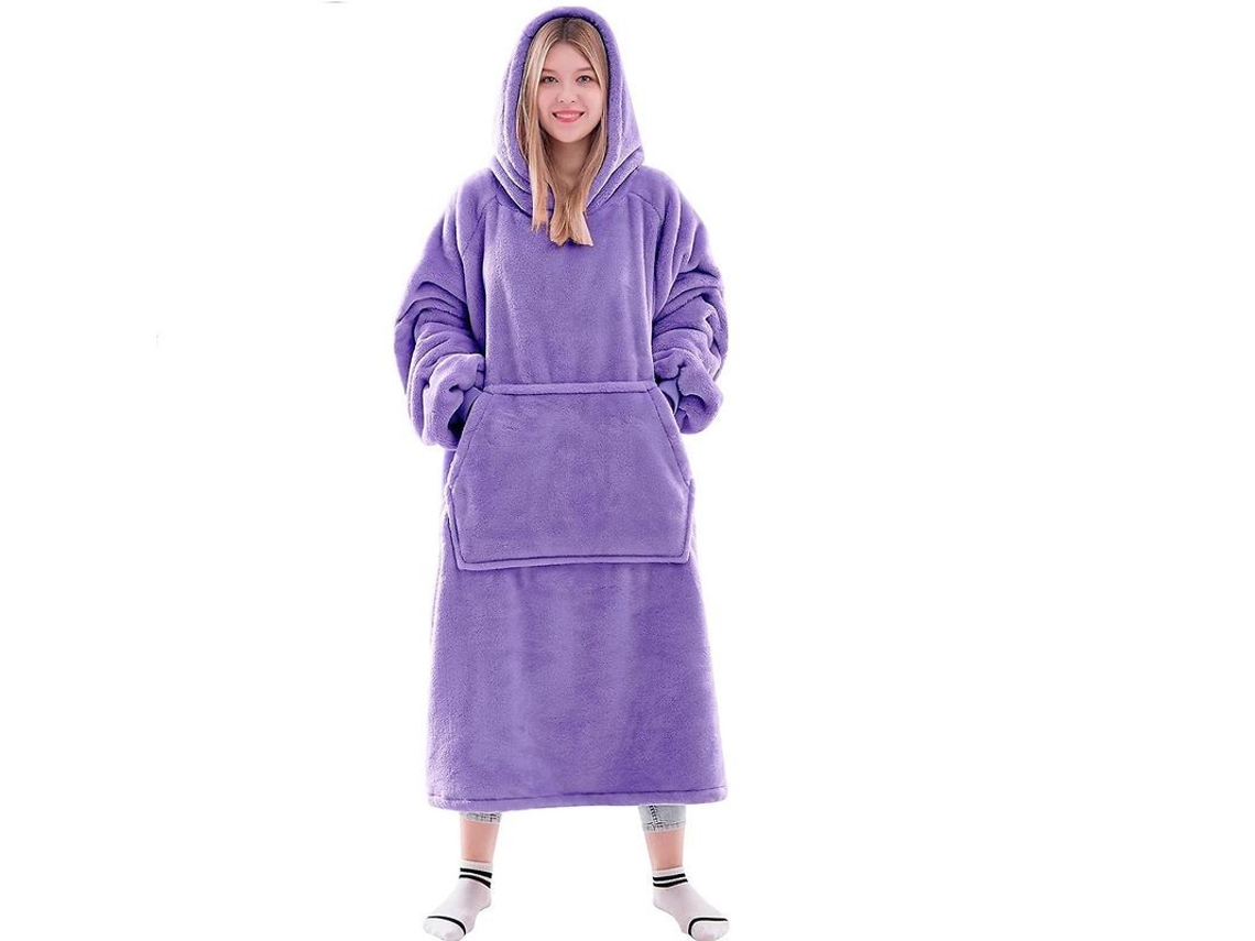 2026 sudadera com Capuz Oversized de Manta Wearable para Homem e Mulher, Quente e Confortável
