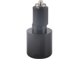 Manopla de Volante de Metal Resinado para Caminhões, Cabelo Preto, Face Verde SFUSHOS