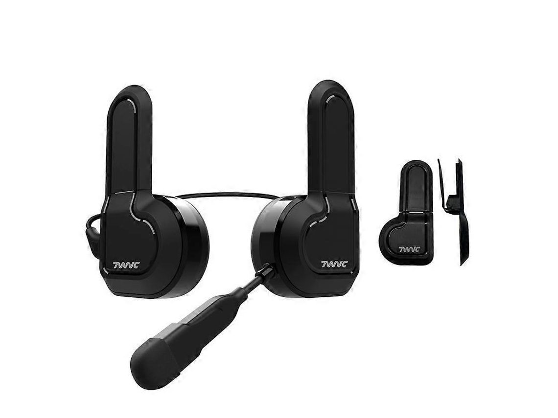 Fone de ouvido Bluetooth para motocicleta Twvc, fones de ouvido estéreo sem fio para capacete de motocicleta Hengrongshen