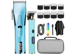 Máquina Cortar Cabelo Recarregavel6 NANA D10Azul