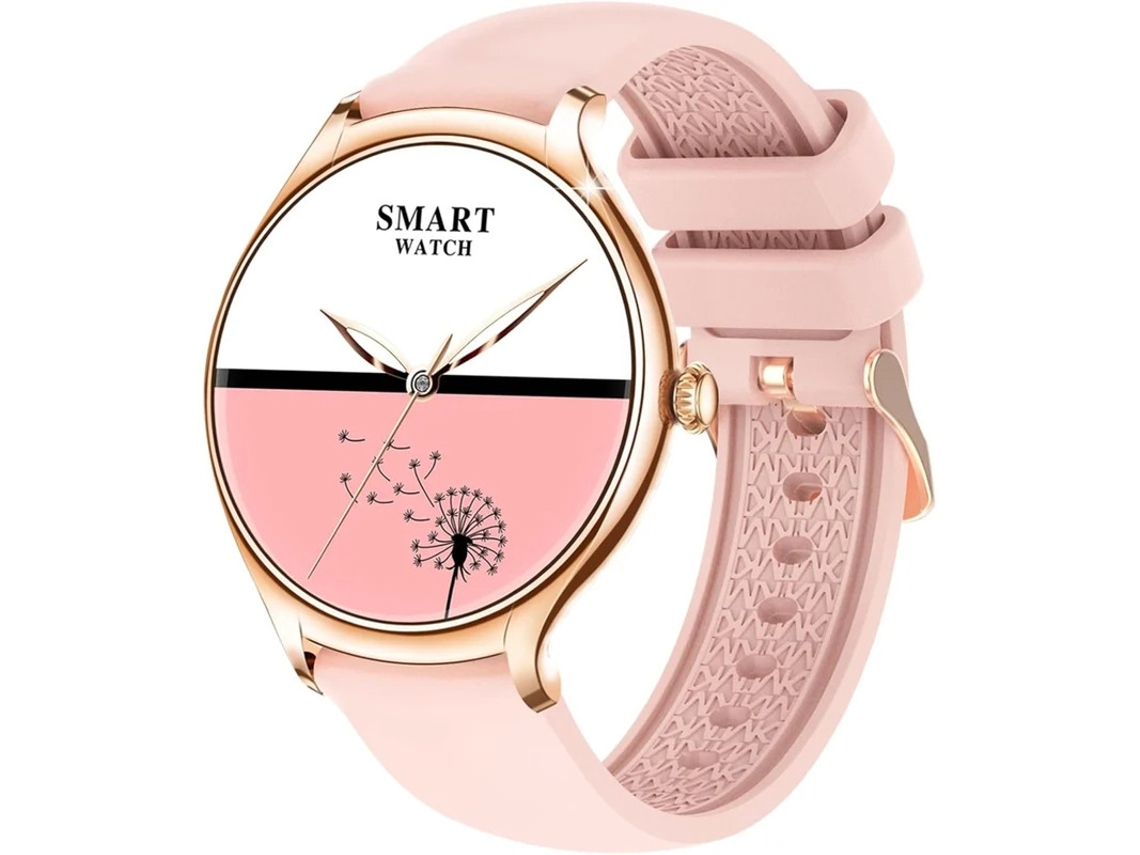 Relógio inteligente feminino Bestvite, pulseira de metal ultrafina, Bluetooth 5.2, sem moldura, à prova d'água IP67.