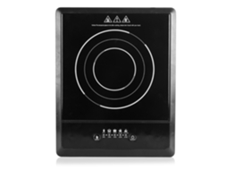 Placa De Indução Cerâmica 2700w. Zona De Cozimento 18cm E 5 Níveis De Potência.