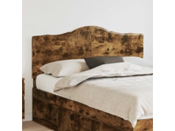 Vidaxl Cabeceira Carvalho Defumado Derivados De Madeira
