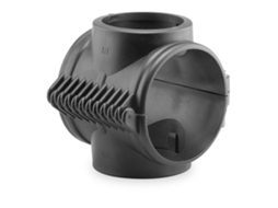 Corpo Colagem com Dobradiça PP Dupla PVC/PE Ø 160 HIDROTEN