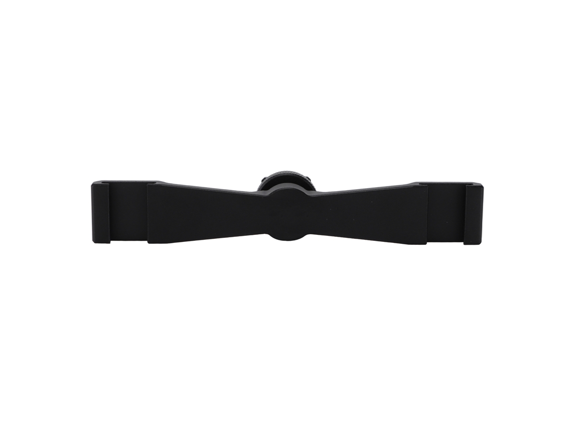 Yelangu Dual Cold Shoe Extension Bar Camera Mount Bracket For Fill Light Microphone Camera LAXISCREED