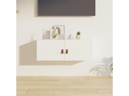 Vidaxl Armário De Parede 80x30x30 Cm Madeira De Pinho Maciça Branco