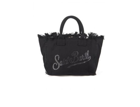 Mala De Mão De Mulher Saint Barth Borse Algodão Preto (tamanho Único)