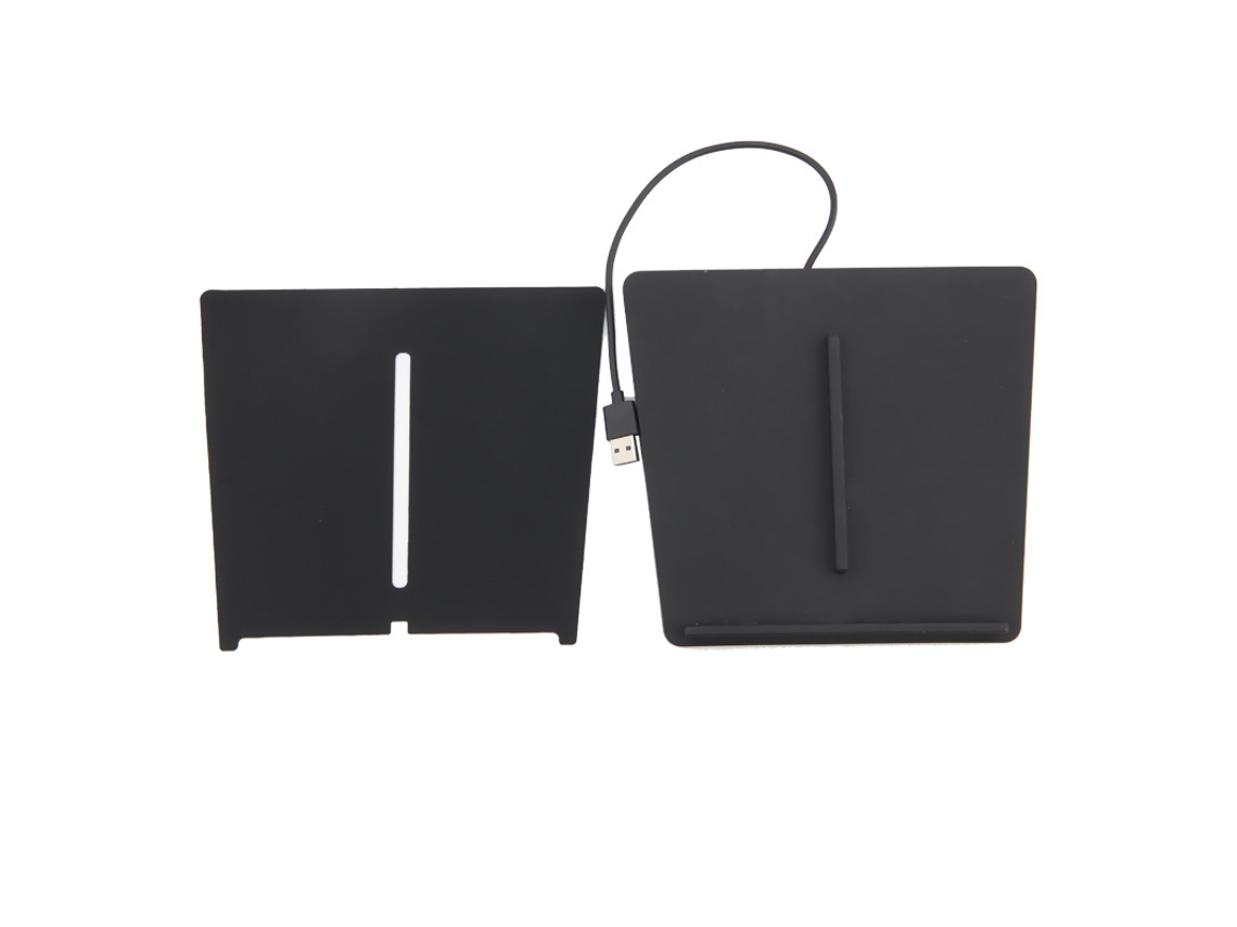 Carregador Sem Fio De Carro De 10 W Compatível Com Tesla Model 3 Com Duas Portas Usb_presente De G Dd.