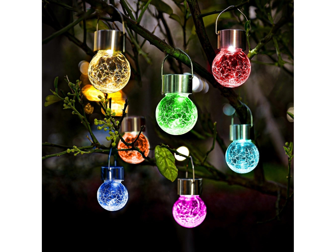 Pacote Com 12 Luzes Solares Decorativas Para Áreas Externas, Luzes Solares Suspensas Movidas A Energia Solar Para Áreas Externas Olysi Shop