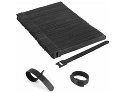 Fivelas de Cabo Ajustáveis Reutilizáveis, 100 Pcs, 150 X 12mm