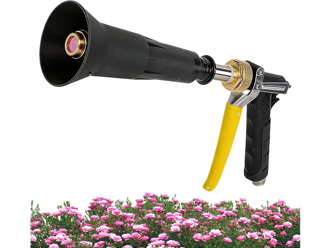 Chuveiro De Jardim 3 Em 1 - Função Jato E Névoa Para Irrigação
