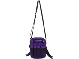 Bolsa organizadora de cintura com vários bolsos, alta capacidade, portátil, em tecido Oxford, para