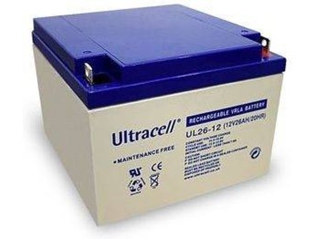 Bateria ULTRACELL Chumbo 12V 26Ah