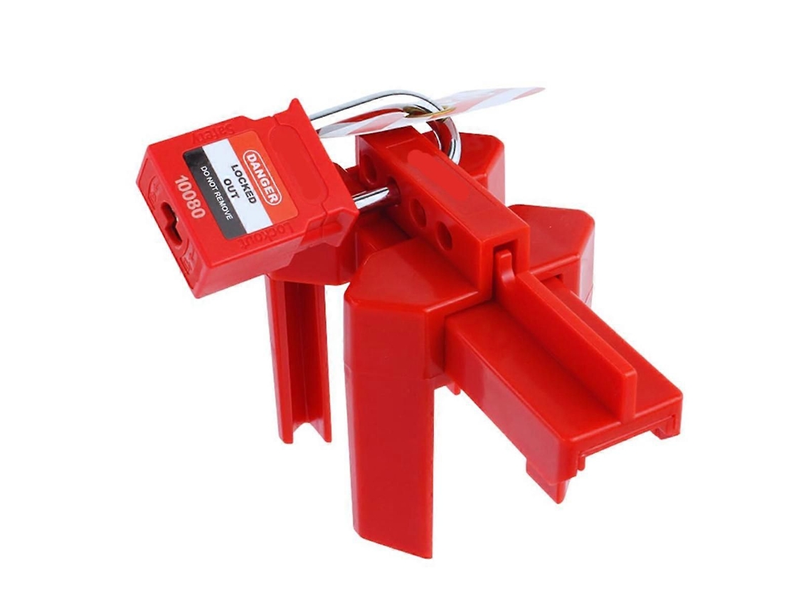 Travamento De Válvula Esfera Com Cadeado Para Tubos Com Diâmetro Externo De 1/2 A 2-1/2 Polegadas