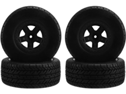 Rodas e Pneus Hexagonais 12 Mm para Carros Rc SFUSHOS