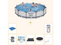 Bestway Piscina Bestway Steel Pro Max Redonda - 366x76 Cm - 8-peças S21680