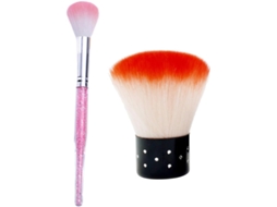 Conjunto de 2 pinças para unhas em formato Cogumelo, leves e fáceis de usar.