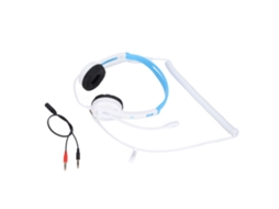 Fones de ouvido infantis com suporte ajustável e redução de ruído EOOCOO