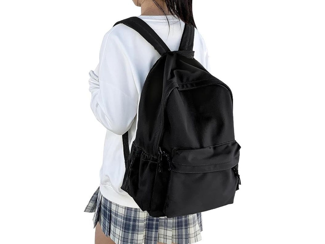 Mochila Escolar Feminina 14 Polegadas para Adolescentes Meninas Leve Resistente À Água Mochila Casual para Viagem e Trabalho