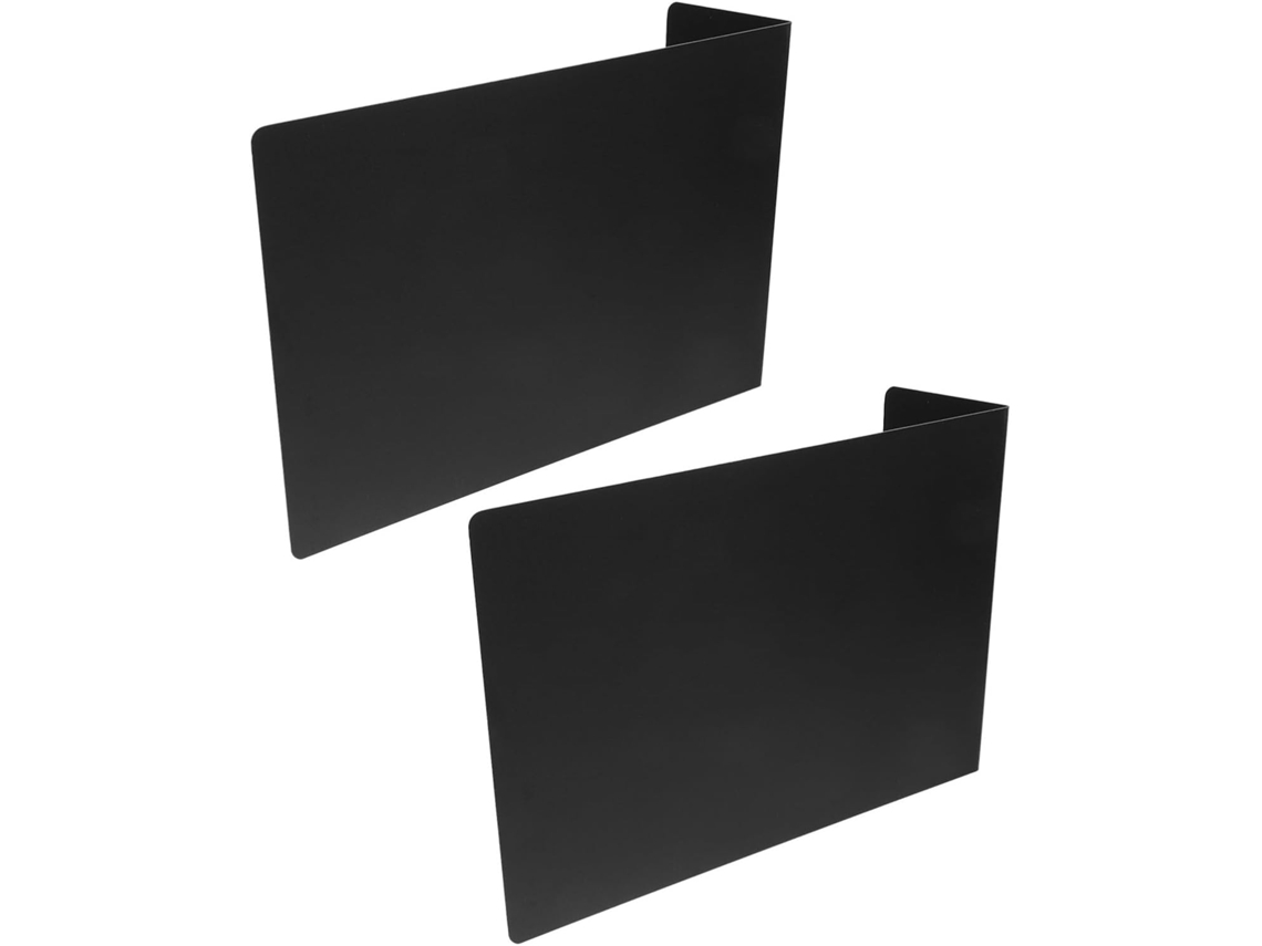 Iplusmile Mini Lousas Para Buffet Com Etiquetas Alimentos, 2 Peças, Material Plástico Preto, Para Ambientes Comerciais E