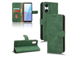 Capa De Celular De Couro Com Flip Magnético Skin Feel