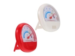 Lurelia Termómetro Para Frigorífico, 2 Unidades, Para Frigorífico E Congelador, Alta Precisão, Visor Fácil Leitura, Memória Máx./mín.