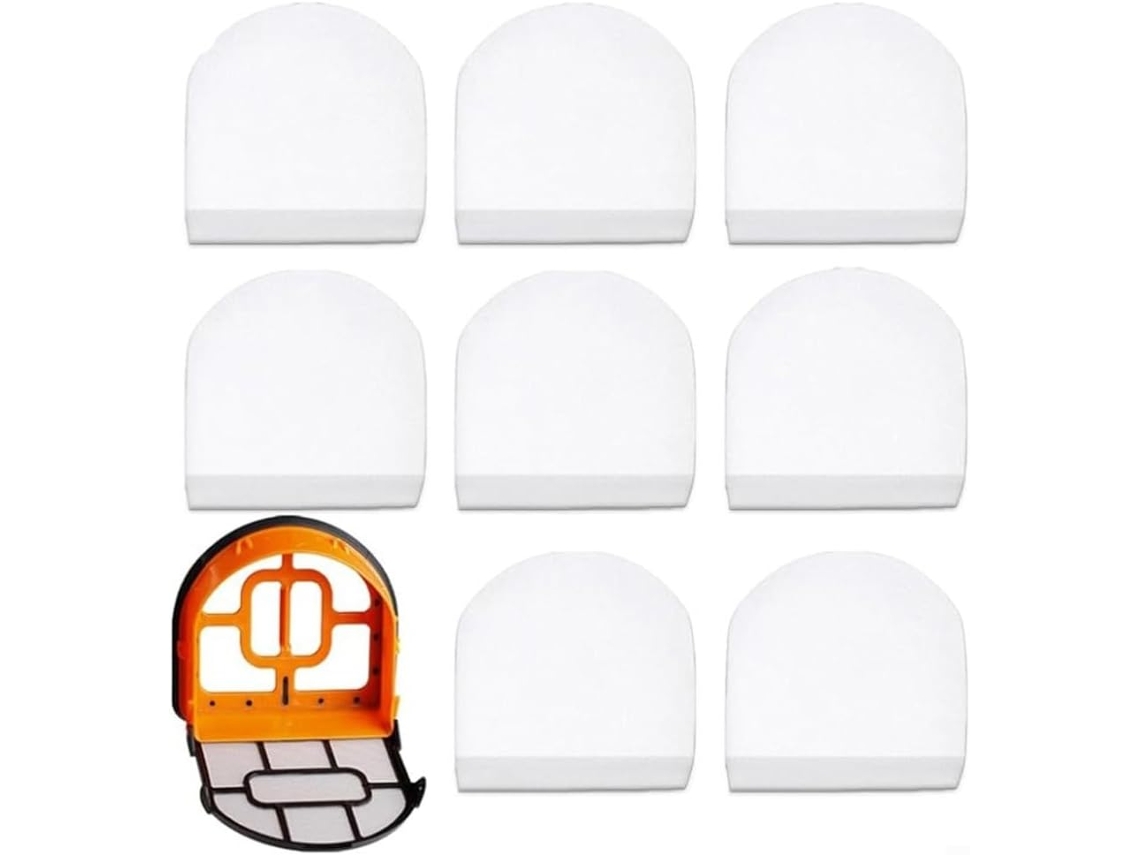 Kit De 9 Filtros Espuma Reposição Para O Aspirador Pó Shark Aw201,