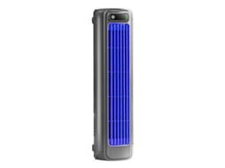Ventilador de mesa torre portátil, 3 velocidades, bateria recarregável, silencioso, 2000mAh, ABS S/MARCA