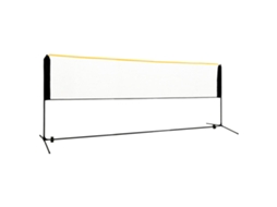 Vidaxl Rede De Badmínton Ajustável 400x103x94-158 Cm Metal