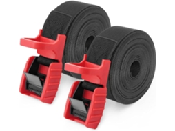 2 Cintas De Amarração Ajustáveis​​ Para Caiaque, Trailer, Bicicleta E Motocicleta, 4, 5 X 2, 5 Cm