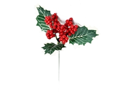 Pack de 10 Ramos de Fruta Vermelha Natal LAXISCREED