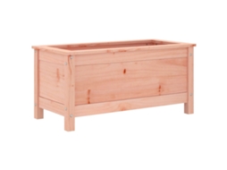 Garden Planter, Garden Planters Vidaxl Marrom Madeira De Douglas (82.5 X 40 X 39 Cm)